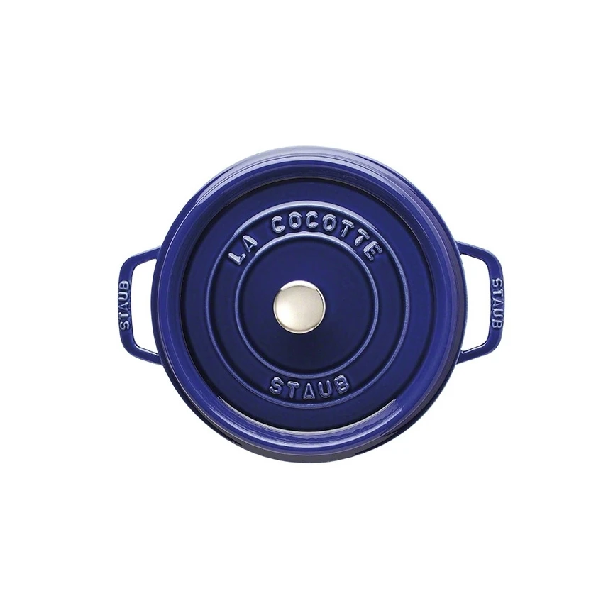 Staub Ronde Gietijzeren Pan, Drie Lagen Emaille 3,8 L 2 Staub Ronde Gietijzeren Pan, Drie Lagen Emaille 3,8 L - Afbeelding 2