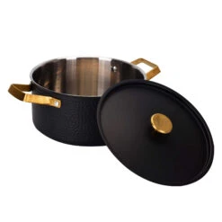 Arvet Gehamerde Zwarte Braadpan Met Deksel 9 Arvet Gehamerde Zwarte Braadpan Met Deksel -Keukengerei Verkoop Winkel 513365 01 4 ProductImageExtra d23df10464