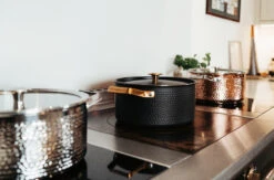 Arvet Gehamerde Zwarte Braadpan Met Deksel 10 Arvet Gehamerde Zwarte Braadpan Met Deksel -Keukengerei Verkoop Winkel 513365 01 5 EnvironmentImage ec5378c427