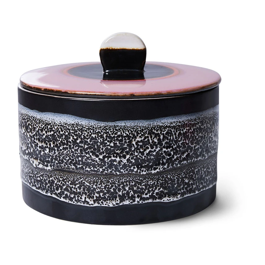 70's Cookie Jar Koektrommel Ø17 Cm 1 70's Cookie Jar Koektrommel Ø17 Cm