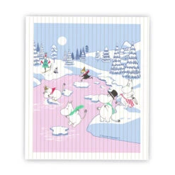 Moomin Vaatdoekje Winter 2022 14,5x17 Cm